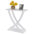 Newport Criss-Cross Console Table by Convenience Concepts
