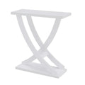 Newport Criss-Cross Console Table by Convenience Concepts