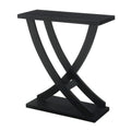 Newport Criss-Cross Console Table by Convenience Concepts