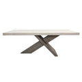 Classic Home Durant 84-Inch Dining Table - Dimensions: 84W x 43D x 30H