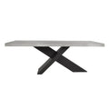 Classic Home Durant 84-Inch Dining Table - Dimensions: 84W x 43D x 30H