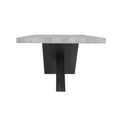 Modern Dining Table with Concrete Top and X Shape Base