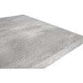Modern Dining Table with Concrete Top and X Shape Base