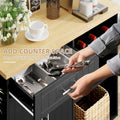 Futzca Kitchen Island Cart with Storage Cabinet and Drawers - Not Applicable
