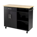 Futzca Kitchen Island Cart with Storage Cabinet and Drawers - Not Applicable