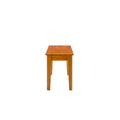 Solid Wood Dining Bench in Shaker Style