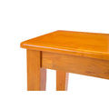Solid Wood Dining Bench in Shaker Style