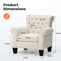 Pellebant Contemporary Club Armchair - Stylish Accent Chair for Living Room