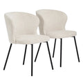 Set of 2 Modern Dining Chairs by Art Leon