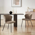 Set of 2 Modern Dining Chairs by Art Leon