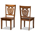 Gervais Modern Transitional 2-Piece Dining Chair Set
