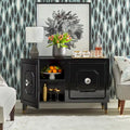 angelo:HOME Jaslene Glossy Glam Media Buffet Cabinet
