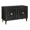 angelo:HOME Jaslene Glossy Glam Media Buffet Cabinet