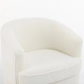 SEYNAR Contemporary Boucle Upholstered 360° Swivel Accent Chairs - Set of 2