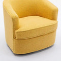 SEYNAR Contemporary Boucle Upholstered 360° Swivel Accent Chairs - Set of 2