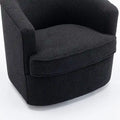 SEYNAR Contemporary Boucle Upholstered 360° Swivel Accent Chairs - Set of 2