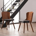 Set of 2 Mid-Century Modern Dining Chairs by Corvus Calvados