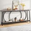 70.9-Inch Extra Long Narrow Console Table with Storage for Sofa or Couch