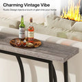 70.9-Inch Extra Long Narrow Console Table with Storage for Sofa or Couch