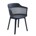 Porthos Home Palmer Set of 2 Dining Chairs with Plastic Shell and Legs