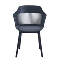 Porthos Home Palmer Set of 2 Dining Chairs with Plastic Shell and Legs