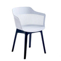 Porthos Home Palmer Set of 2 Dining Chairs with Plastic Shell and Legs