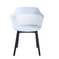 Porthos Home Palmer Set of 2 Dining Chairs with Plastic Shell and Legs