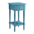 Khloe French Country Accent Table with Shelf and Drawer by Convenience Concepts