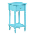 Khloe French Country Accent Table with Shelf and Drawer by Convenience Concepts