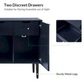 Burkart Contemporary 63-Inch 4-Door Sideboard with Wine Rack and Metal Legs by HULALA HOME