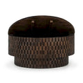 Norwood 40-Inch Round Coffee Table by Classic Home