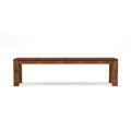 Anaisha Rustic Solid Mango Wood Dining Bench - Furniture of America