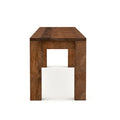 Anaisha Rustic Solid Mango Wood Dining Bench - Furniture of America
