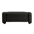 Denhour Contemporary Boucle Storage Bench - DH BASIC Pressice for Bedroom and Entryway