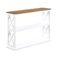 Coventry Console Table with Shelves by Convenience Concepts