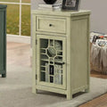 Emma 18-Inch Transitional Solid Wood Side Table with 1 Drawer by Furniture of America