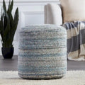 Hayes Striped Pouf and Floor Cushion