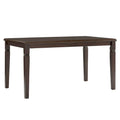 Dining Table Set with Upholstered Chairs and Bench for Kitchen and Dining Room