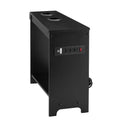 Compact Charging Side Table - Nightstand with Storage, Dual Power Outlets & USB Ports