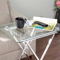 SEI Furniture Hinding Collapsible Tray Table
