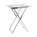 SEI Furniture Hinding Collapsible Tray Table