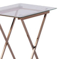 SEI Furniture Hinding Collapsible Tray Table
