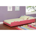 Furniture of America Pice Modern Twin Solid Wood Trundle Bed