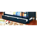 Furniture of America Pice Modern Twin Solid Wood Trundle Bed