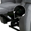 Power Lift Recliner Chair for Seniors - Lay Flat Design with Massage and Heat Features
