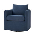 Erkenbald Contemporary 360-Degree Swivel Chair with Removable Slipcover by HULALA HOME