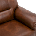 Modern Fort Faux Leather Accent Chairs for Living Room Upholstery
