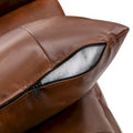 Modern Fort Faux Leather Accent Chairs for Living Room Upholstery