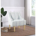 HomePop Classic Swoop Arm Accent Chair" can be rewritten as "HomePop Elegant Swoop Arm Accent Chair.