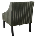 HomePop Classic Swoop Arm Accent Chair" can be rewritten as "HomePop Elegant Swoop Arm Accent Chair.